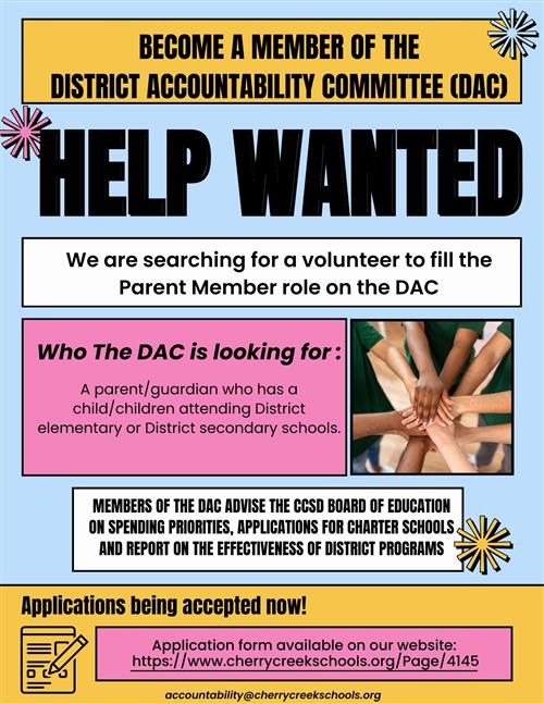 DAC Volunteers required